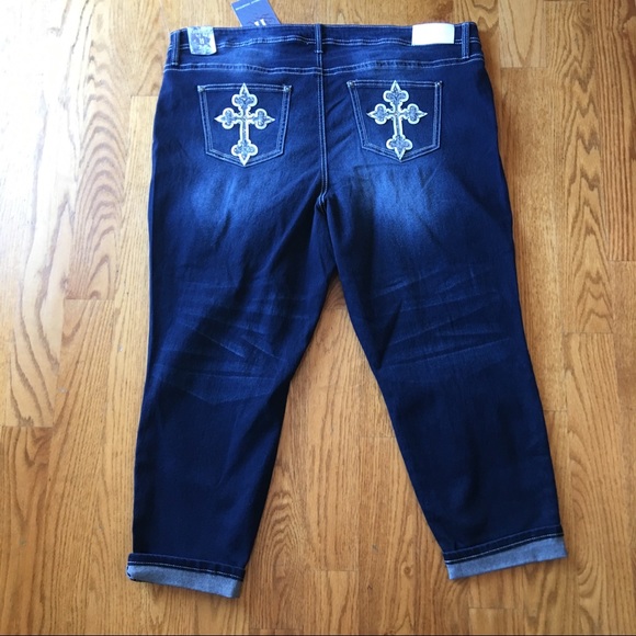 Hydraulic Jeans Nwt Hydraulic Nolita Midrise Curvy Ankle Skinny